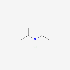 molecular formula C6H14ClN B8654031 2-Propanamine, N-chloro-N-(1-methylethyl)- CAS No. 24948-81-0