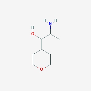 2-Amino-1-(tetrahydro-pyran-4-yl)-propan-1-ol
