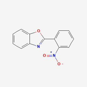 molecular formula C13H8N2O3 B8654113 2-(2-Nitrophenyl)Benzoxazole CAS No. 840-37-9