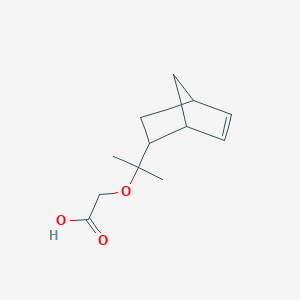 {[2-(Bicyclo[2.2.1]hept-5-en-2-yl)propan-2-yl]oxy}acetic acid