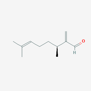 6-Octenal, 3,7-dimethyl-2-methylene-, (3S)-