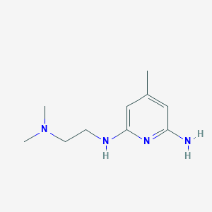 2-(2-Dimethylaminoethylamino)-4-methyl-6-aminopyridine