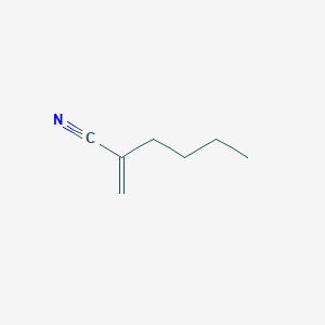 molecular formula C7H11N B8654418 2-Butylacrylonitrile CAS No. 4388-91-4