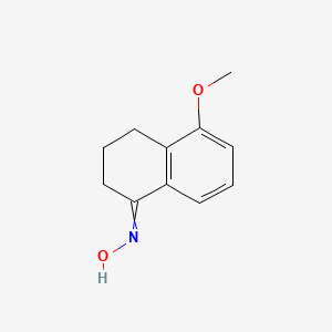 molecular formula C11H13NO2 B8654564 5-methoxy-3,4-dihydronaphthalen-1(2H)-one oxime 