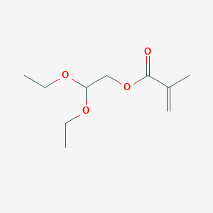 molecular formula C10H18O4 B8654632 2,2-Diethoxyethyl 2-methylprop-2-enoate CAS No. 95983-99-6