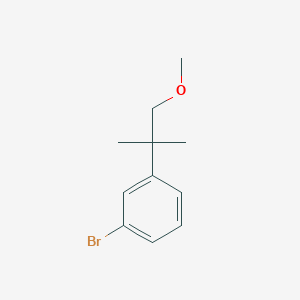 2-(3-Bromophenyl)-2-methylpropyl methyl ether