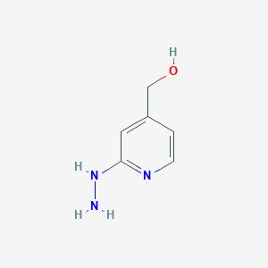 (2-Hydrazinylpyridin-4-yl)methanol
