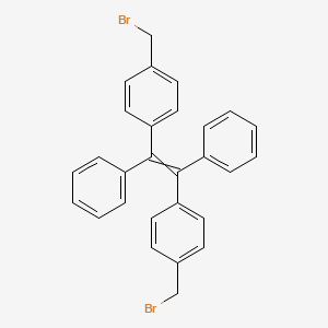 1-(bromomethyl)-4-[(1E)-2-[4-(bromomethyl)phenyl]-1,2-diphenylethenyl]benzene