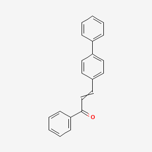 molecular formula C21H16O B8654761 3-(Biphenyl-4-yl)-1-phenylprop-2-en-1-one 