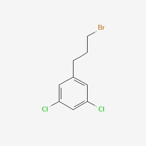molecular formula C9H9BrCl2 B8654832 1-(3-Bromopropyl)-3,5-dichlorobenzene 