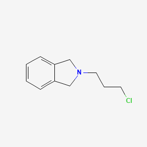 molecular formula C11H14ClN B8654966 N-(3-chloropropyl)isoindoline 
