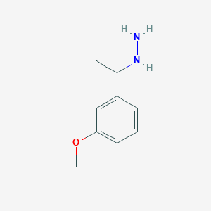 (1-(3-Methoxyphenyl)ethyl)hydrazine