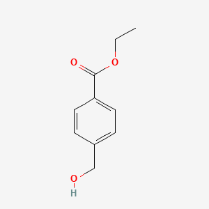molecular formula C10H12O3 B8655132 Ethyl 4-(hydroxymethyl)benzoate 