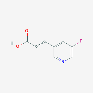 2-Propenoic acid, 3-(5-fluoro-3-pyridinyl)-