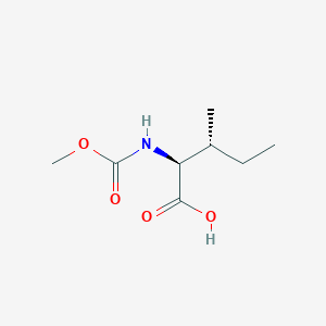 (2S,3R)-2-[(methoxycarbonyl)amino]-3-methylpentanoic acid