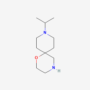 molecular formula C11H22N2O B8655187 9-Isopropyl-1-oxa-4,9-diaza-spiro[5.5]undecane 