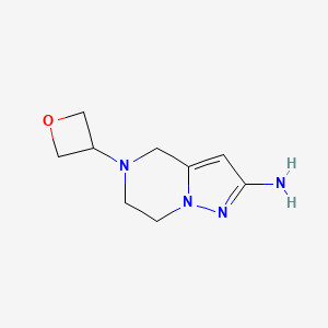 5-(Oxetan-3-yl)-4,5,6,7-tetrahydropyrazolo[1,5-a]pyrazin-2-amine