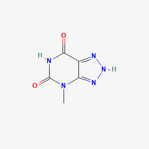 4-Methyl-3,4-dihydro-[1,2,3]triazolo[4,5-d]pyrimidine-5,7-dione