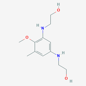 molecular formula C12H20N2O3 B8655260 2,4-Bis[(2-hydroxyethyl)amino]-6-methylanisole CAS No. 713520-33-3