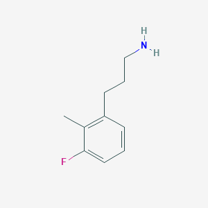 3-(2-Methyl-3-fluorophenyl)-1-propylamine