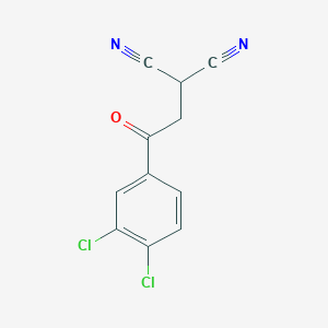 Propanedinitrile, [2-(3,4-dichlorophenyl)-2-oxoethyl]-