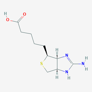 molecular formula C10H17N3O2S B086554 2-イミノビオチン CAS No. 13395-35-2