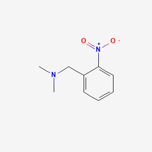 molecular formula C9H12N2O2 B8655515 N,N-dimethyl-2-nitrobenzylamine 