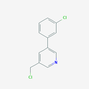 3-Chloromethyl-5-(3-chloro-phenyl)-pyridine