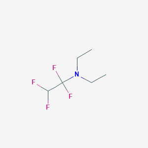 molecular formula C6H11F4N B8655648 1,1,2,2-Tetrafluoroethyldiethylamine CAS No. 680-63-7