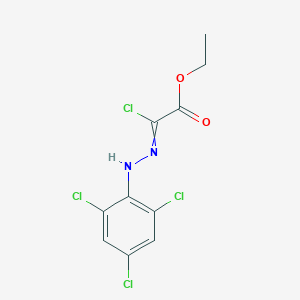 Ethyl chloro[2-(2,4,6-trichlorophenyl)hydrazinylidene]acetate