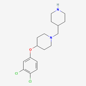 4-(3,4-Dichlorophenoxy)-1-(4-piperidinylmethyl)-piperidine