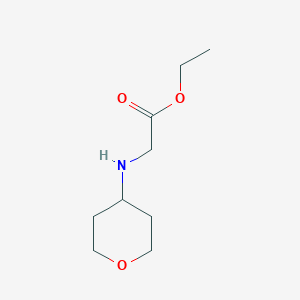 Ethyl (tetrahydro-2h-pyran-4-yl)glycinate