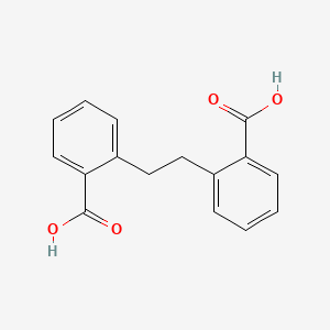 molecular formula C16H14O4 B8655705 2,2'-Ethylenebis(benzoic acid) 