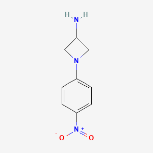 1-(4-Nitrophenyl)azetidin-3-ylamine
