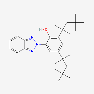Phenol, 2-(2H-benzotriazol-2-yl)-4,6-bis(1,1,3,3-tetramethylbutyl)-