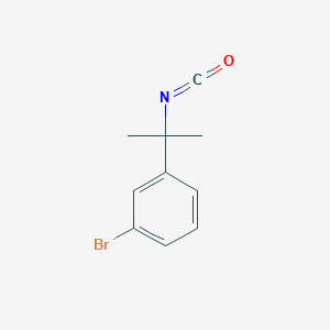 1-Bromo-3-(2-isocyanatopropan-2-yl)benzene