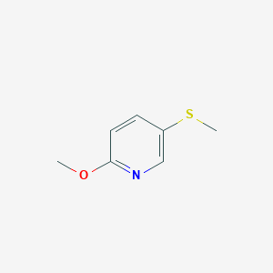 molecular formula C7H9NOS B8655899 2-Methoxy-5-methylthiopyridine 
