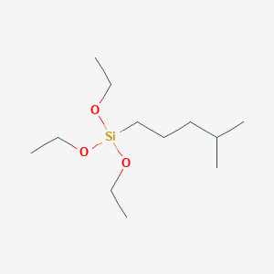 molecular formula C12H28O3Si B8655927 Triethoxy(4-methylpentyl)silane CAS No. 85356-49-6