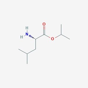 molecular formula C9H19NO2 B8656047 L-Leucine isopropyl ester 