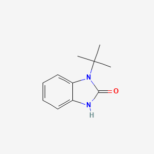 molecular formula C11H14N2O B8656069 1-tert-Butyl-1H-benzoimidazole-2(3H)-one 