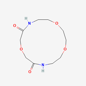 1,4,10-Trioxa-7,13-diazacyclopentadecane-8,12-dione