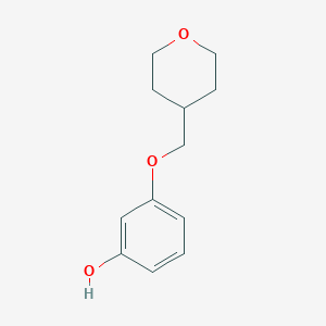 3-[(Oxan-4-yl)methoxy]phenol