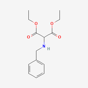 Diethyl 2-(benzylamino)propanedioate
