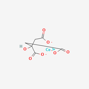 molecular formula C6H5CeO7 B8656409 Cerium(III) citrate 