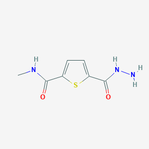 5-(Hydrazinecarbonyl)-N-methylthiophene-2-carboxamide