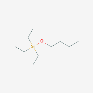 molecular formula C10H24OSi B8656474 Butoxy(triethyl)silane CAS No. 2751-87-3