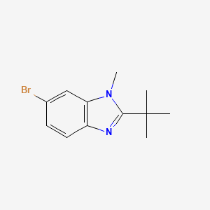 6-Bromo-2-(tert-butyl)-1-methyl-1H-benzo[d]imidazole