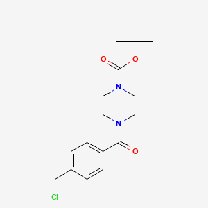 tert-Butyl 4-(4-(chloromethyl)benzoyl)piperazine-1-carboxylate