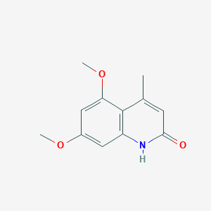 5,7-Dimethoxy-4-methyl-2(1H)-quinolinone