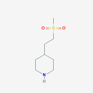 4-[2-(Methylsulfonyl)ethyl]piperidine